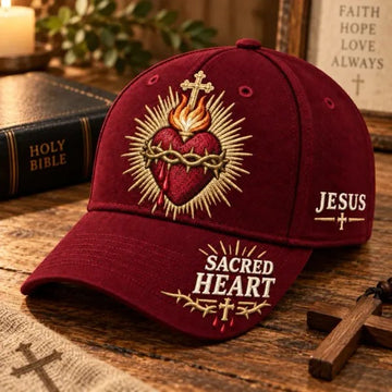Sacred Heart Faith Baseball Cap