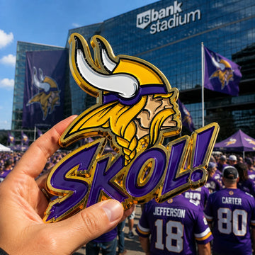 SKOL! Car Emblem Metal Badge