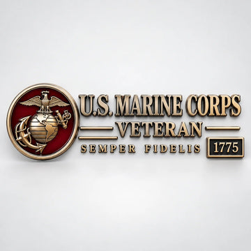 Veteran Tailgate Badge – Honor Your Service, Display Your Pride