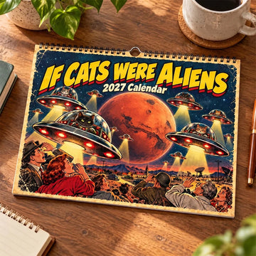 If Cats Were Aliens 2027 Calendar