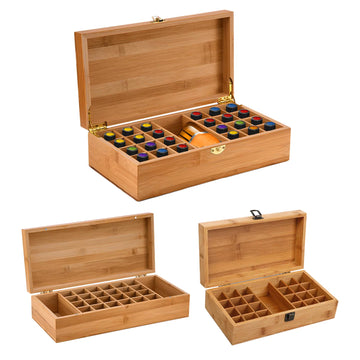 Bamboo Aroma Essential Oil Organizer