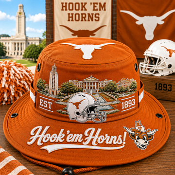 Hook 'em Horns Boonie Hat