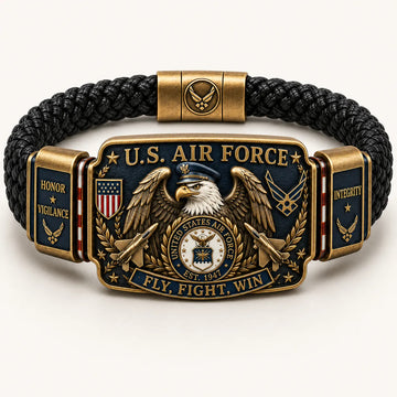U.S. Air Force Eagle Mascot Commemorative Bracelet