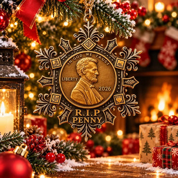 R.I.P. Penny 2026 Snowflake Ornament