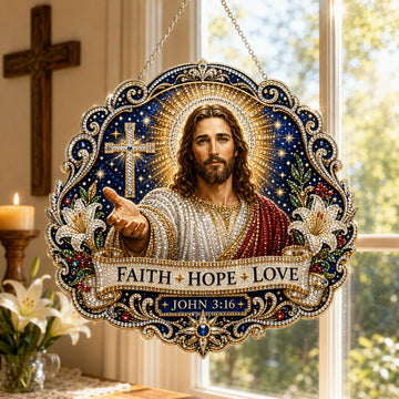 Jesus Diamond Art Hanging Ornament Kit