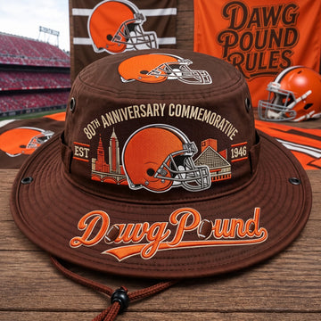 Dawg Pound 80th Anniversary Commemorative Boonie Hat