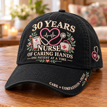 30-Year Career Milestone Baseball Caps