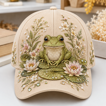 Frog Garden Baseball Cap