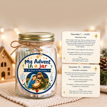 Christian Advent in a Jar