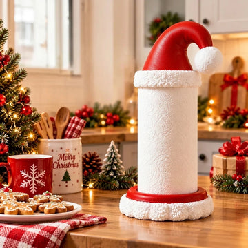 Santa Hat Paper Towel Holder