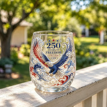 2026 USA 250 Years of Freedom Eagle Glass