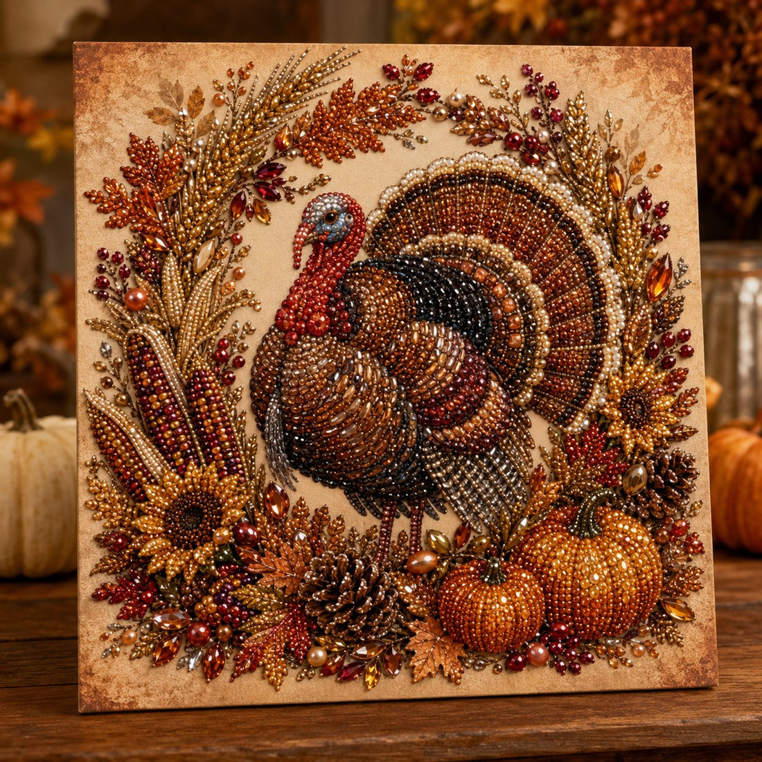 Autumn & Thanksgiving DIY Diamond Painting Kit