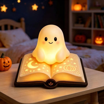 Cute Ghost Book LED Night Light