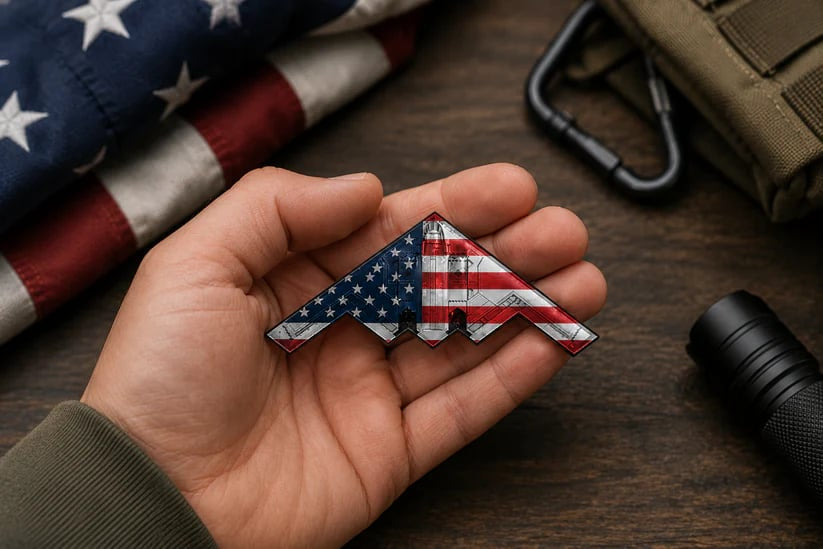 Spirit of ’76 Stealth Bomber Challenge Coin