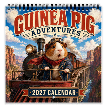 2027 Guinea Pig Adventures Calendar