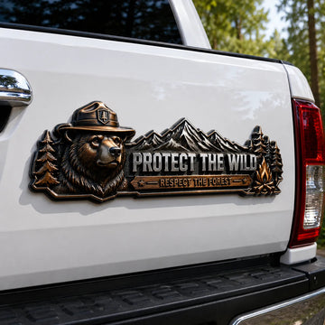 Protect The Wild Bear Forest Emblem