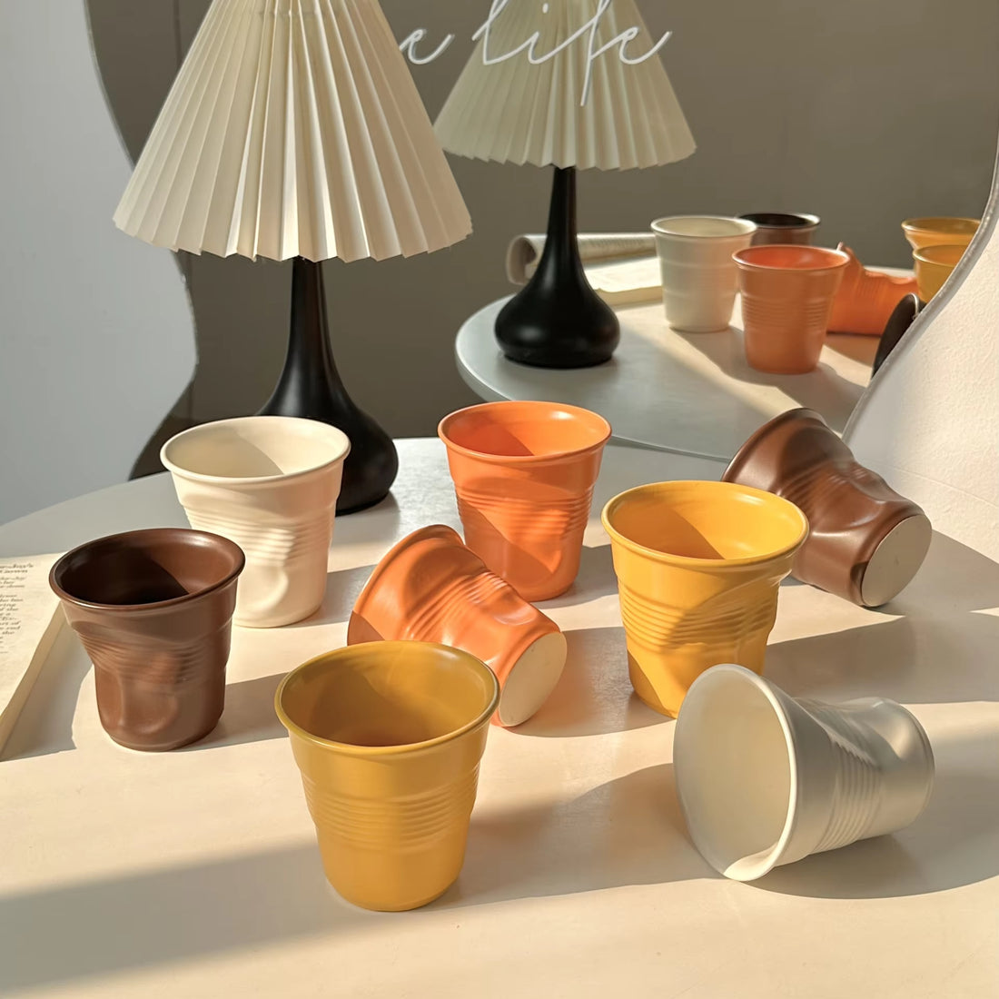 Minimalist Hand-Thrown Ceramic Mug