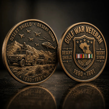 Gulf War Veteran Challenge Coin
