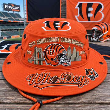 Who Dey 60th Anniversary Commemorative Boonie Hat