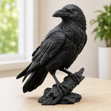 Gothic Bird Sculpture