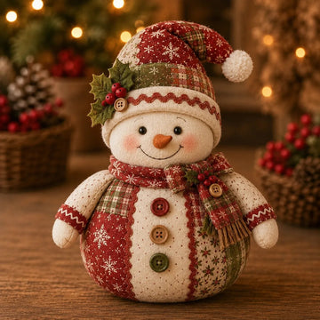 Christmas Fabric Doll DIY Kit