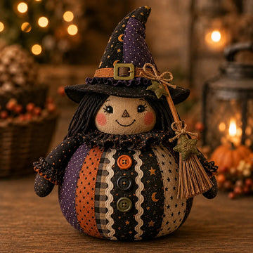 Halloween Fabric Doll DIY Kit