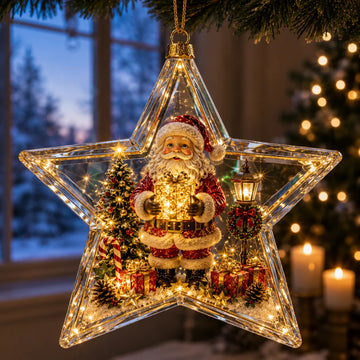 Glowing Christmas Story Ornament