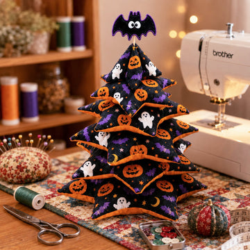 Halloween Pillow Tree Sewing Kit