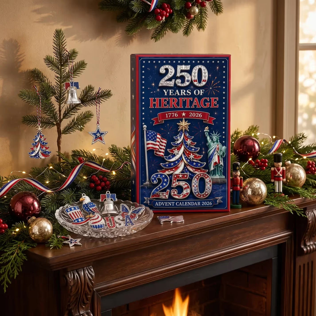 America 250th Heritage Icons Advent Calendar 2026