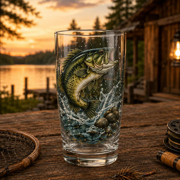 The Last Cast Fishing Pint Glass Collection
