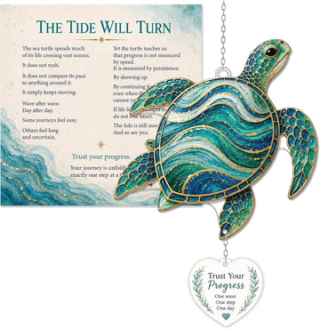 Inspirational Suncatcher with Story Card
