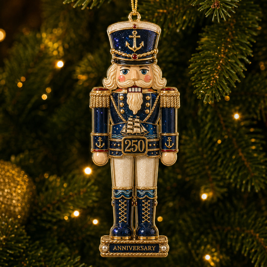 250th Anniversary Hero Tribute Nutcracker Ornaments