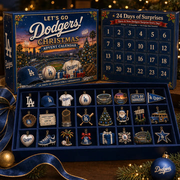 Let’s Go Dodgers! Baseball Christmas Advent Calendar