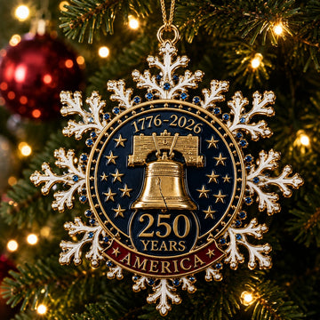 America’s 250th Anniversary Commemorative Christmas Ornament