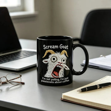 Screaming Goat Coffee Mug