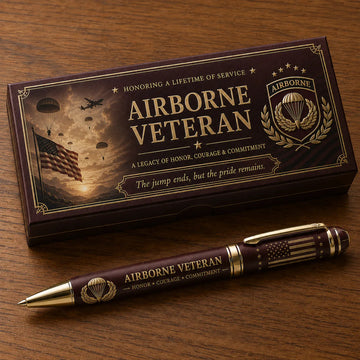 Airborne Veteran Honor & Courage Pen