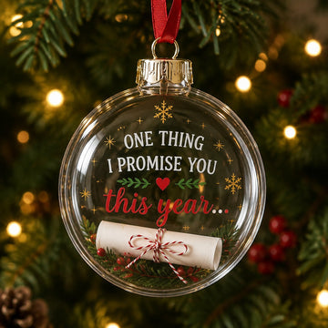 Christmas Message Keepsake Ornament