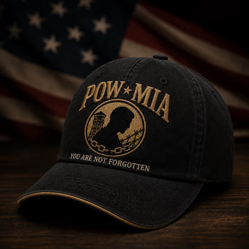 POW MIA “You Are Not Forgotten” Honor Tribute Hat