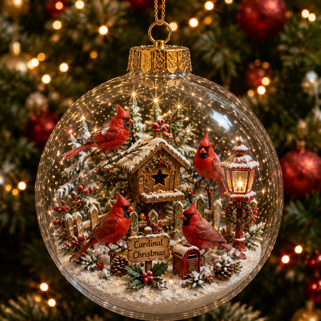 Anniversary Edition Light-Up Christmas Landscape Decorations