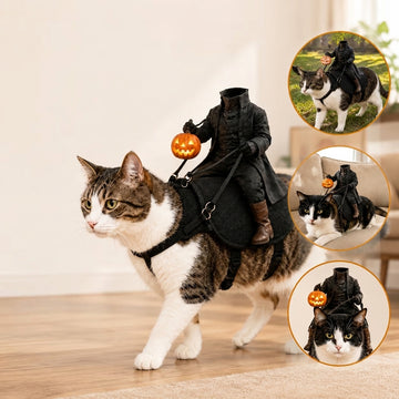 The Headless Horseman Rider Pet Costume