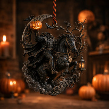 Headless Horseman Halloween Ornament