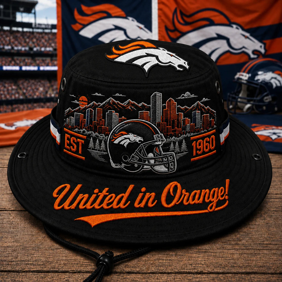 United in Orange Boonie Hat