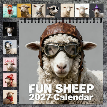 2027 Fun Sheep Calendar