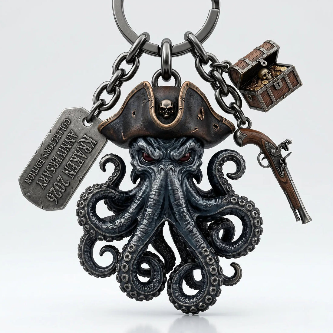 Kraken Abyss King Collector Edition Keychain