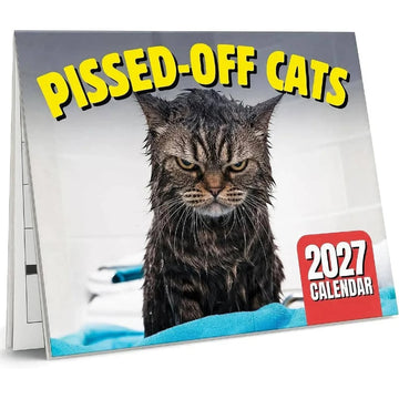 PISSED-OFF CATS 2027 Wall Calendar