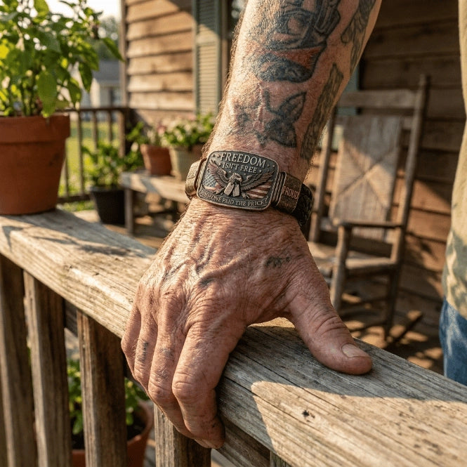 FREEDOM ISN’T FREE – Veteran Tribute Bracelet
