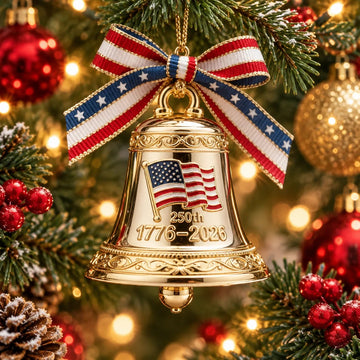 United States 250th Anniversary Bell Ornament