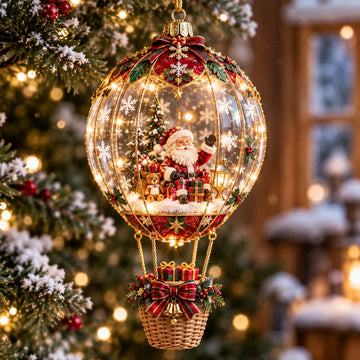 Light-up Christmas Story Balloon Ornament