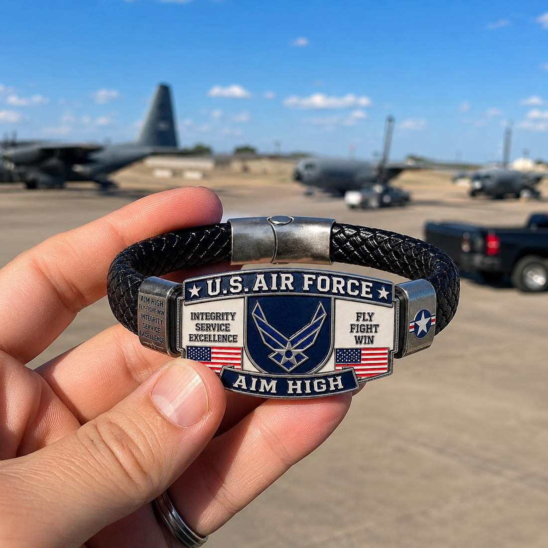 U.S. Air Force Aim High Tribute Bracelet