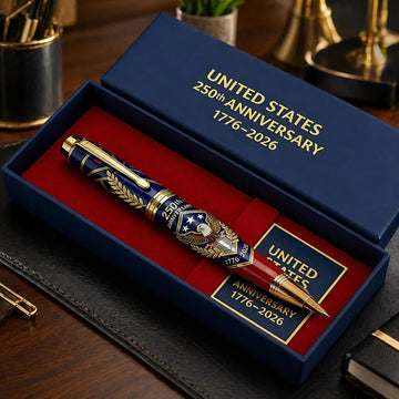 USA 250th Anniversary Notebook & Pen Set